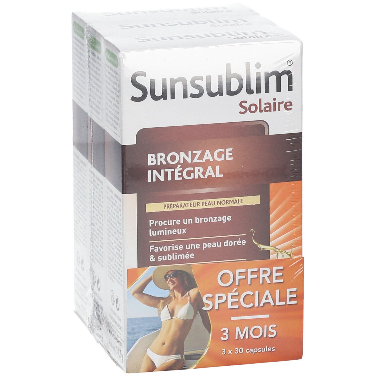 image Sunsublim Bronzage Intégral 3x30 capsules  